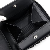 ヴィヴィアンウエストウッド 財布 二つ折り財布 メンズ レディース Vivienne Westwood 51010043 L001N LA N402 ブラック サフィアーノ 本革 ラウンドファスナー 小銭入れあり オーブ ロゴ コンパクト