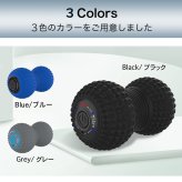 PROBWAY 振動ボール ピーナッツデザイン 最大3200RPM 背中などにも使いやすい セルフケア・ストレッチサポート