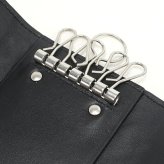 ボッテガ・ヴェネタ 6連キーケース コンパクト メンズ ブランド BOTTEGA VENETA   レザー 630336 ネイビー
