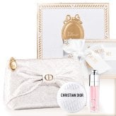 【ショッパー付き】DIOR ディオール ビューティー＆ケア セット ホリデー 2026 ル ボーム リップ マキシマイザー 001 ピンク 限定ポーチ クリスマスコフレ 誕生日 ギフト プレゼント デパコス