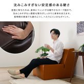 ソファ 座椅子 1人掛け ロー コンパクト ヴィンテージ ー 一人用 おしゃれ PVCレザー ポケットコイル 日本製 カフェ風 北欧 レトロ 幅70cm 一人暮らし ワンルーム リビング 書斎 ダークブラウン キャメル
