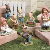 ガーデンオーナメント おおかみ 置物 リアル オブジェ 庭 玄関 飾り Forest Story レジン おしゃれ かわいい ギフト プレゼント セトクラフト