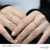 ステンレス つぶつぶリング 極細リング シンプルリング ゴールド シルバー プチプラ ピンキーリング 小さめ かわいい 華奢 指輪 レディース 女性 金属アレルギー対応