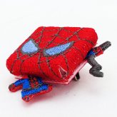 マーベル スパイダーマン 刺繍ブローチ