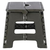 フォールディングステップスツール H22cm WH 1個箱 ホワイト・カーキ・ブラック 3色展開 スタッキング 椅子 チェア 省スペース おしゃれ シンプル 新生活 家具 インテリア 不二貿易