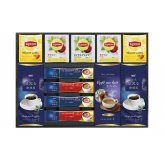 AGF リプトン 珈琲 紅茶セット ギフト 計17点入 コーヒー 詰め合わせ 紅茶ティーバッグ スティックコーヒー【沖縄県・離島 配送不可】