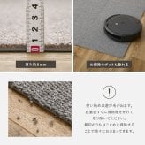 ラグ カーペット 【20枚組】タイル 置くだけ 滑り止め グリップタイル セットあり ペット 子供 キズ防止 滑りにくい 自分でカットできる 洗える フリーカット 敷き詰め 厚手 オールシーズン 春夏秋冬用 約40×40cm