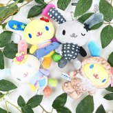 サンリオ ウサハナ マスコットコレクションキーホルダー (レオパード) 平成レトロ Sanrio