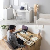 ドレッサー テーブル セット 椅子 ドレッサーテーブル コンパクト かわいい 化粧台 鏡台 一面鏡ドレッサー パソコン 机 引き出し 扉収納付き 棚 メイク台 コスメ収納 化粧品