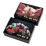 加熱式タバコ対応 刃牙道 マルチハードケース 花山薫 範馬勇次郎 シガレットケース アニメ かっこいい ブラック おしゃれ たばこ 黒 電子タバコケース カートリッジ 小物入れ メンズ バキ キャラクターデザイン