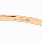 コーチ COACH バングル ブレスレット ブランドロゴ クリスタル セット ペア 2連 レディース オフホワイト ゴールド 463839GLD100 ジュエリー アクセサリー バレンタイン 送別会 誕生日 結婚祝い 結婚式 高級 父の日 母の日【スペシャルラッピング660円(別売り)】 即日発送 ファッション小物 ビジネス小物 ホワイトデー