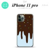 iPhone11Pro iPhone11 Pro スマホケース ハードケース アイス 青 メンズ レディース nk-i11p-348