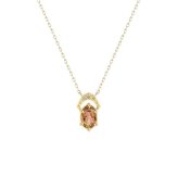 【無料ラッピング】  ヨンドシー 4℃ Summer Collection K10イエローゴールド ネックレス アンダリュサイト ブランド 正規品 新品 ギフト プレゼント 人気 おすすめ 誕生日 記念日 クリスマス 送料無料