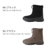 ノースフェイス ブーツ レディース 防水 防寒 保温 グリップ力 ヌプシ ブーティ バックジップ ウォータープルーフ 2 THE NORTH FACE NF52684 ウィンターブーツ ビブラムソール ブラック スモーキーブラウン