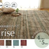 ラグ カーペット 3畳抗菌防臭防ダニタフト国産ミックスカラー『イリゼ』約190×240cm