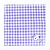 スヌーピー メガネケース パープル サガラワッペンチェック SNOOPY