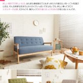 ソファ 座椅子 ー 2人掛け 2P 二人掛け ヴィンテージ ロー コンパクト リビング レザー 天然木 PVC おしゃれ