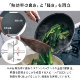 フライパン 28cm ビタクラフト カーペンター 日本製 ガスコンロ IH対応 直火 軽量 大きい くっつかない こびりつかない お手入れ簡単 耐久性 長持ち ステンレス アルミ フッ素樹脂加工 有害物質不使用 PFOAフリー キッチン 焼く 炒める 調理器具 新生活 プレゼント 母の日