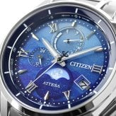 シチズン アテッサ DEAR Collection Limited Pair Model 腕時計 ブランド メンズ チタン 数量限定 ムーンフェイズ 電波ソーラー CITIZEN ATTESA BY1000-69L
