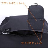 Xiaomi Mi バックパック 10L  カラー: ブラック/ブルー サイズ(mm): 高さ340×横225×マチ130 通勤通学, 旅行 , 男女兼用, 小米, ファッション