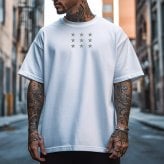 Tシャツ 星 9 GTO 5.6オンス ハイクオリティー Tシャツ ブラック ホワイト 2年連続入賞のデザイン メンズ レディース 半袖 普段着に オリジナルデザイン 特攻服 オラオラ系 暴走族 暴走天使 卒業式 ヤンキー チョイ悪 チョイワル メンズ レディース ファッション おしゃれ