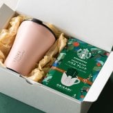 名入れ タンブラー ストーク STTOKE スターバックス スタバ コーヒー ドリップ ハウスブレンド 8oz 236ml 漏れない 蓋付き 保冷 保温 セラミック こぼれない 水筒 デスクタンブラー オフィス 持ち運び 2way 密閉タンブラー