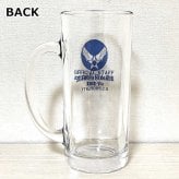 ビアグラス U.S.AIR FORCE ガラス製 ビアジョッキ アメリカン 雑貨 USAF アメリカ空軍 メンズ キッチン ビール コップ 食器 ドリンク おしゃれ レストラン 店舗 バー