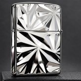 ZIPPO アーマー ASTRAL ECLAT ジッポ ライター かっこいい アストラル・エクラ ダイアノシルバー 両面加工 重厚 おしゃれ メンズ ギフト プレゼント
