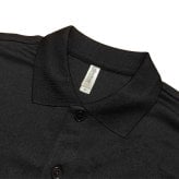 ブラックデビル ポロシャツ 半袖 服 Mサイズ BLACK DEVIL ロゴ メンズ レディース 男女兼用 ユニセックス おしゃれ 悪魔 キャラクター バックプリント タバコ ブランド たばこ 銘柄 黒 かっこいい ギフト プレゼント