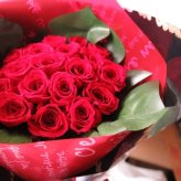 クリスマスプレゼント 彼女 人気 枯れない ミニ赤バラ 花束 赤薔薇 20本使用 プリザーブドフラワー ミニ花束 枯れずにいつまでもキレイな赤バラ プリザーブドフラワー