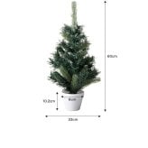 クリスマスツリー オーナメントセット 60cm おしゃれ 北欧風 松ぼっくり オーナメント 飾り まるで本物 組み立て簡単 ヌードツリー 高品質 足元隠し Xmastree