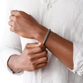 スカーゲン SKAGEN Hulsten アクセサリー ブレスレット シルバートーン メンズ SKJM0170040
