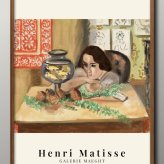 日本製 アンリ マティス マチス A3 サイズ ポスター アート おしゃれ 絵画 インテリア 北欧 イラスト マット紙 艶消し アートパネル 額 フレーム デザイン 壁掛け ギフト 新築祝い ディスプレイ  速達 送料無料