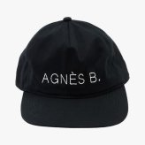 【無料ラッピング】 アニエスベー agnes b キャップ 帽子 メンズ ロゴ 刺繍 Max ブラックブランド 正規品 新品 ギフト プレゼント 人気 おすすめ 誕生日 記念日 クリスマス 送料無料 abb522345