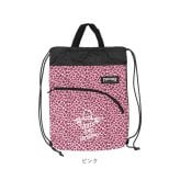 スラッシャー ナップサック VJTH-0031 通販 ナップザック 巾着リュック 巾着バッグ ヒョウ柄 レオパード サブバッグ 体操服入れ ナイロン 軽量 軽い スポーツバッグ 通学 A4 B4 高校生 中学生 マークゴンザレス 2way 旅行 リフレクター