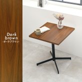 テーブル＆チェア３点セット LT-4930-34S カフェテーブル 幅60×奥行60cm ヴィンテージ調 チェア 選べる12パターン ダイニングセット 異素材 美しい天板 木目柄 天板 メラミン樹脂加工 コンクリート調 T字脚 おしゃれ 新生活