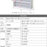 ラック 1cmピッチ 薄型 大容量 文庫本 上置き 幅60 本棚 壁面収納 突っ張り 木製 コミック 本収納 ぶんこ本 マンガ CD ブルーレイ 新生活
