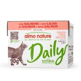 almo natuer アルモネイチャー デイリーメニュー キャットフード サーモンのムース 90g×8個