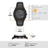 A|X アルマーニ エクスチェンジ ARMANI EXCHANGE 腕時計 メンズ クロノグラフ SYNC シリコン AX4174【2026 新作】
