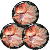 金目鯛 しゃぶしゃぶ 3皿セット 銚子つりきんめ 国産 刺身用 スライス ギフト プレゼント 海鮮 お取り寄せ グルメ 高級 魚 鍋セット 冷凍
