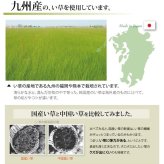 夏ラグ 夏用カーペット 純国産 い草 上敷き カーペット 双目織 『ほほえみ』 江戸間3畳(約176×261cm）