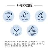 夏ラグ 夏用カーペット ラグ 長方形 い草 日本製 国産 自然素材 滑り止め加工 ナチュラル 市松柄 オールシーズン 消臭 シンプル 約191×300cm ホットカーペット対応 床暖房対応