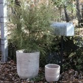 植木鉢 おしゃれ 大型 テラコッタ 素焼き モカブラウン ブラウン 茶 櫛目 KONTON コントン テラトゥープ トールベリード TS-R39X L M 15号 約12号 底穴あり 屋外 テラス 庭 玄関 ベランダ オリーブ 観葉植物 多肉植物 シンボルツリー ポットフィート 寒冷地 大型プランター