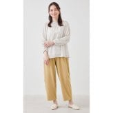 裏起毛パンツ レディース ズボン 通販 日本製 レディース冬パンツ ゆったりパンツ 総ゴムズボン イージーパンツ 体型カバー お尻が隠れる ウエストゴム 30代40代50代 60代70代シニア 暖かいボトムス あったか 楽ちんストレッチ ぽかぽか 防寒