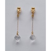 正規販売【HARIO】ハリオ イヤリング メルティーキューブ HAA-MC-003E ガラス 耐熱ガラス 女性 レディース アクセサリー おしゃれ 上品 母の日 カジュアル フォーマル 誕生日 ジュエリー