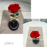プリザーブドフラワー バラ 薔薇 ローズ 一輪 アクリルドーム ガラスドーム風 プレゼント ギフト 誕生日 記念日 プロポーズ 告白 結婚祝い 還暦 母の日 敬老の日 ホワイトデー クリスマス 彼女 妻 女性 サプライズ 贈り物 退職祝い お祝い 花 赤 かすみ草 アーティフィシャルフラワー 専用ボックス ケース付き インテリア 卓上 枯れない花 ブリザードフラワー ウエディング おしゃれ