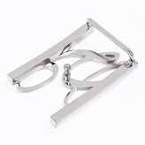 ジョルジオスタメッラ GIORGIO STAMERRA バックルのみ トップ式バックル Gロゴバックル メンズ レディース ブラス100% アルチェ用 幅3cm用 FBM GLB1 30 シルバー 送別会 誕生日 お中元 結婚祝い 結婚式 高級 父の日 母の日 ホワイトデー
