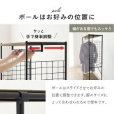 ラック 棚付きハンガー スリム 引出し 2杯 省スペース ワードローブ クローゼットハンガー コンパクト 大容量 衣類収納 洋服掛け 洋服ハンガー コート掛け キャスター付き 移動楽々 一人暮らし スチール 引き出し おしゃれ 新生活