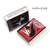 加熱式タバコ対応 シガレットケース ツバキアンナ 和風アート マルチハードケース 愛と憎しみのバラッド Smokin’boogie ブラック Tsubaki ANNA おしゃれ 黒 カートリッジ 小物入れ 電子タバコケース ギフト プレゼント