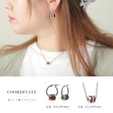 ハワイアンジュエリー ピアス 金属アレルギー対応 純チタンポスト シルバー925 コアウッド チューブ チャーム Lサイズ フープピアス クロッシングピアス 20G(ゲージ) 幅20mm レディース 誕生日 プレゼント クリスマス 【品番：HE-SWP1002】